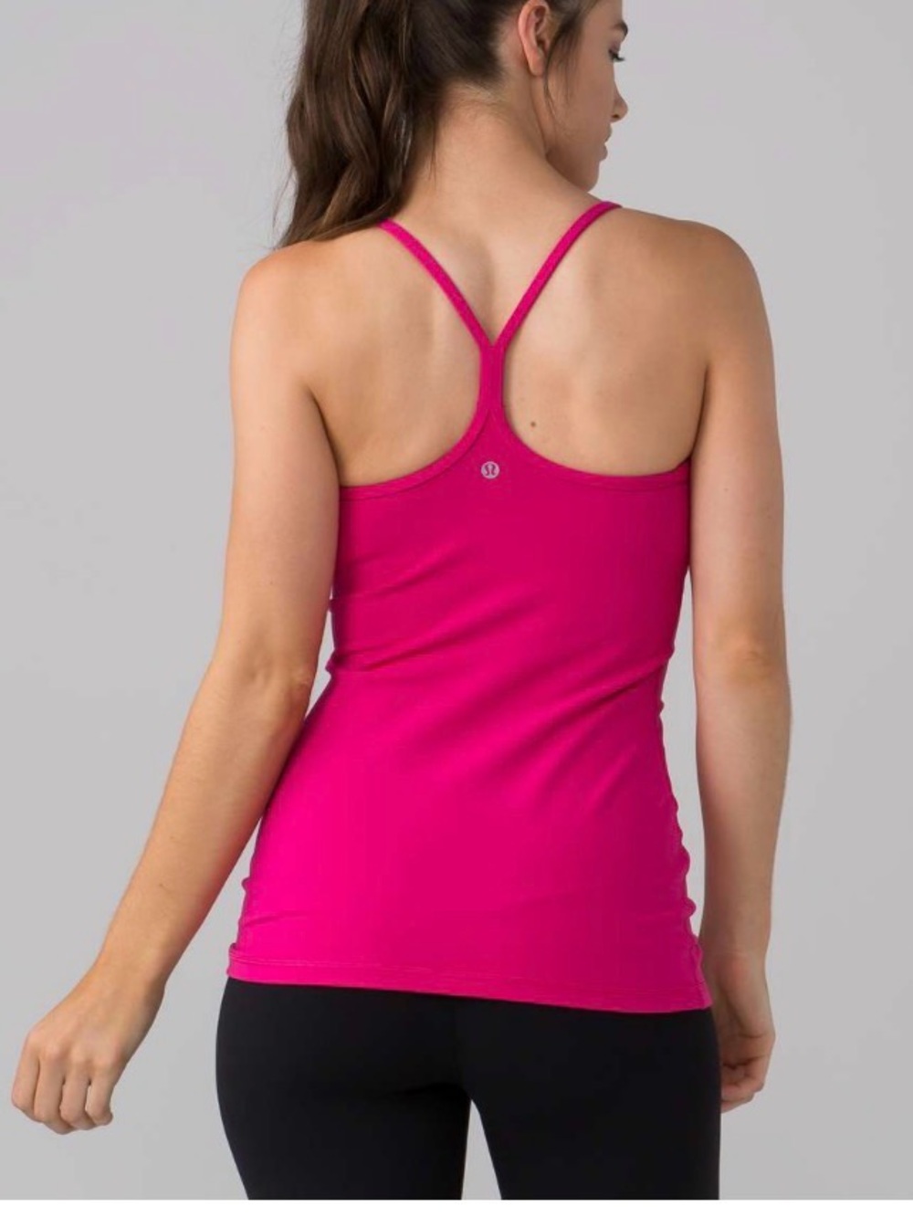 NWT Lululemon Flow Y Tank B/C Pink Flare
